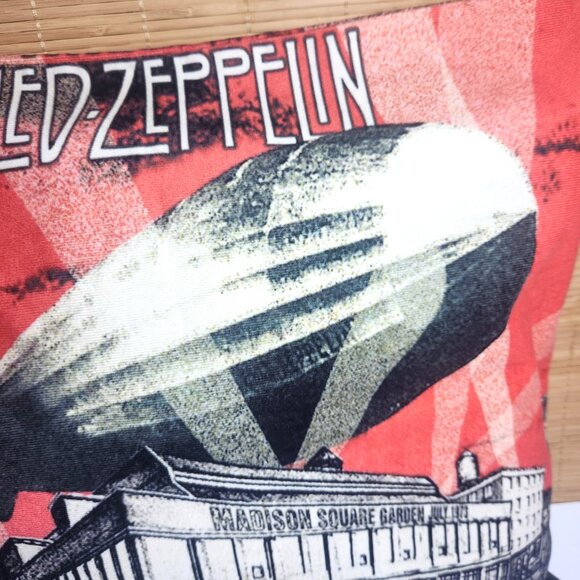 Led Zeppelin Mothership Cushion Pillow Cover Zipper Close Retro - Picture 4 of 4